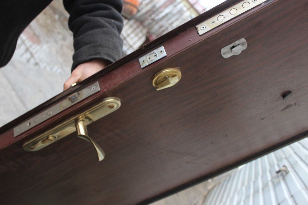 ДВЕРЬ 2730*1340 входная металлическая дверь с усиленными петлями