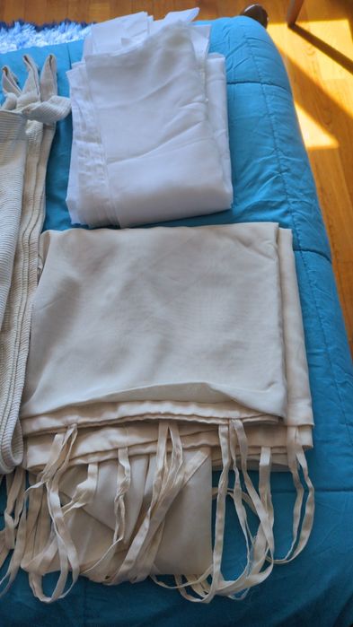 Cortinados como novos