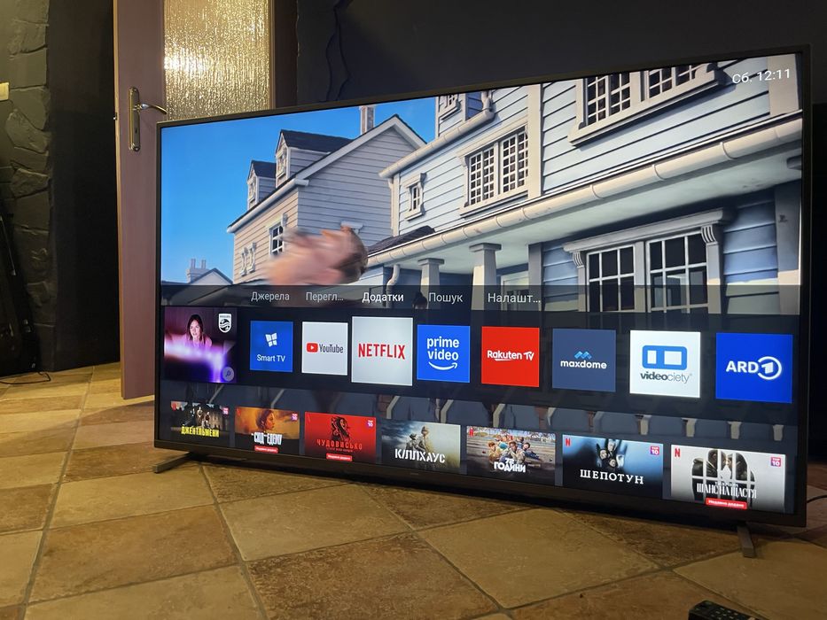 Телевізор Philps 65 Smart tv 4 K Ambilight