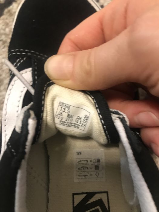 Buty Vans dziecięce