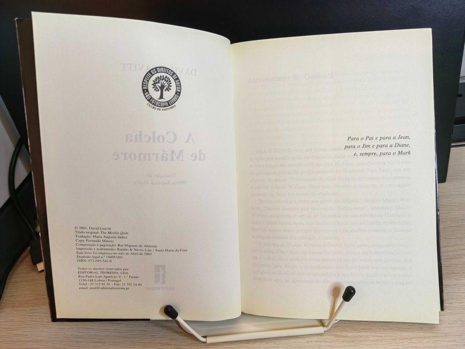 A Colcha de Mármore de David Leavitt