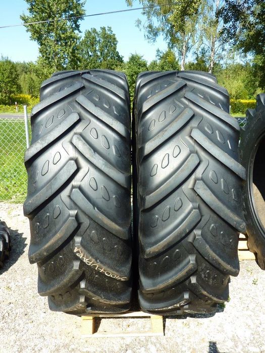2x Opona używana rolnicza 520/85R42 20.8R42 KLEBER 1500zł(szt.) W931