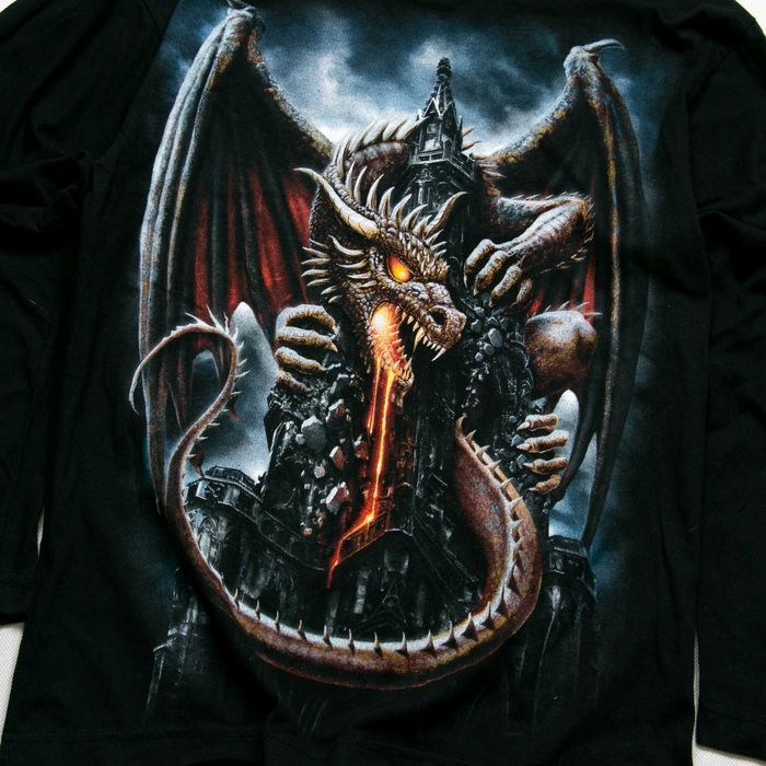 Spiral Smok doubleprint longsleeve L