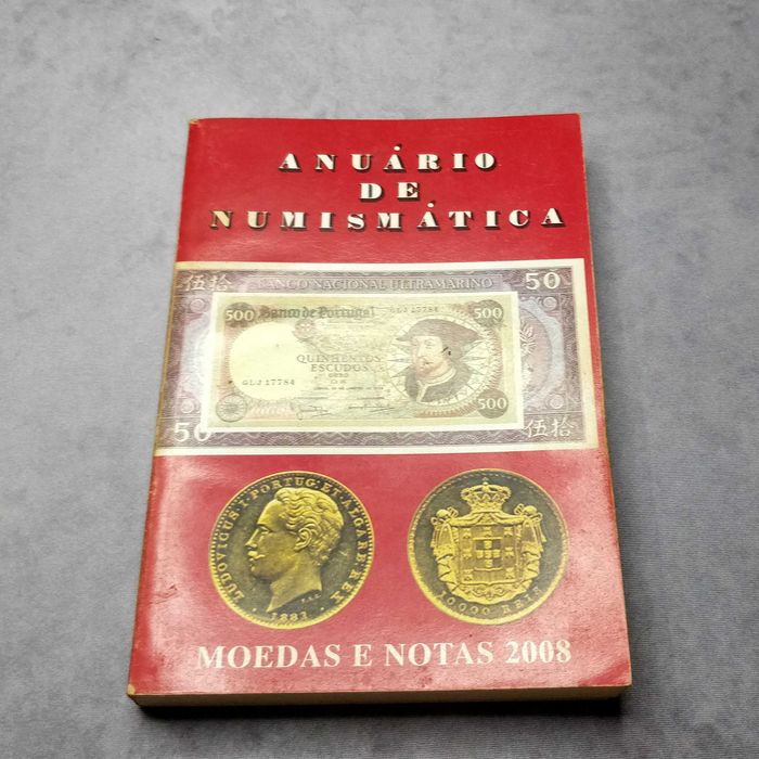 Numismática e Notafilia 1998 e Anuários de Numismática 2004-08