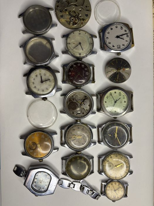 Механизмы ссср. Циферблат луч.Запчасти к часам ссср. Ракета/полет/луч