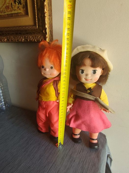 Bonecas Heidi e Peter - Anos 70