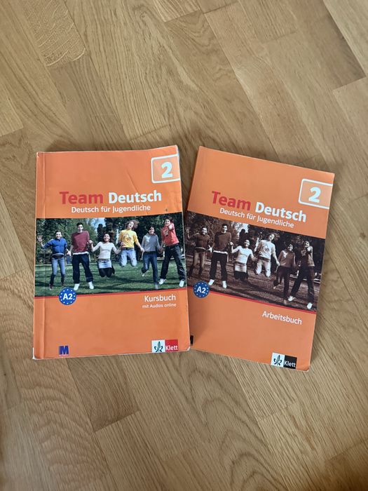 Team Deutsch A2 , комплект підручників , німецька мова