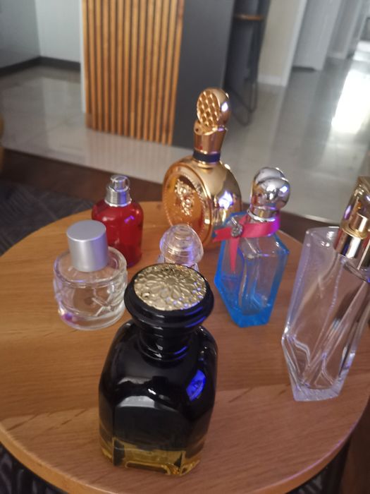 Flakony po perfumach arabskie olympea mex Avon moschino  cacharel amor
