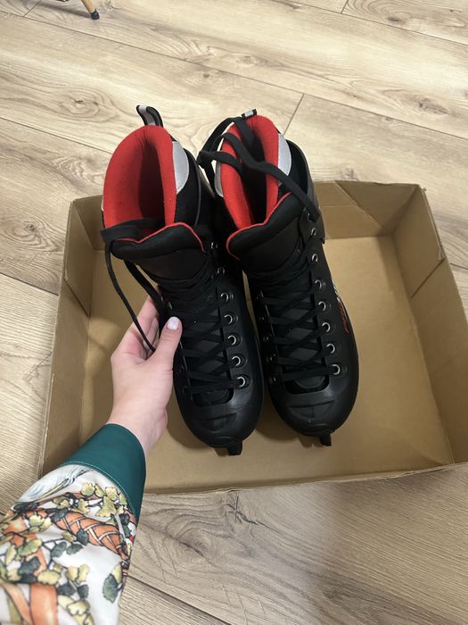 Ковзани чоловічі, 42 розмір, одягали два рази, всі деталі в пп