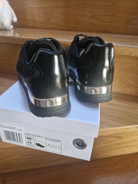 Buty damskie Mohito czarne sneakersy Mohito czarne