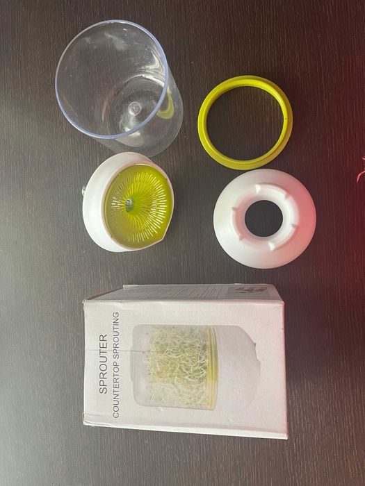 Kit de Germinação de Feijão Hidropônico  - A extrear