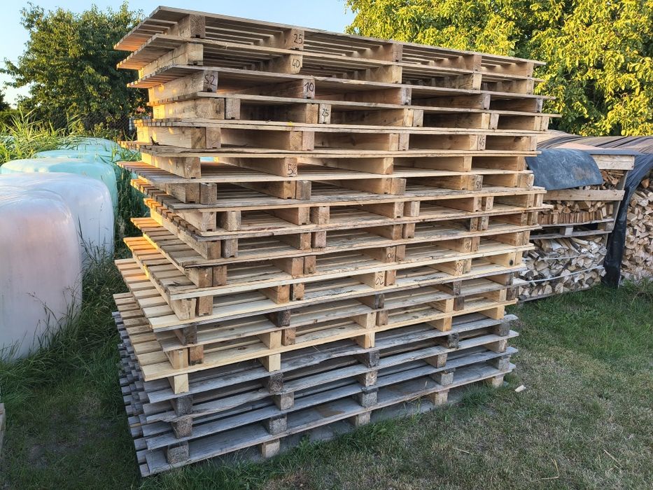 Duże gęste palety na taras, ogrodzenie, podest ( 30 szt)
