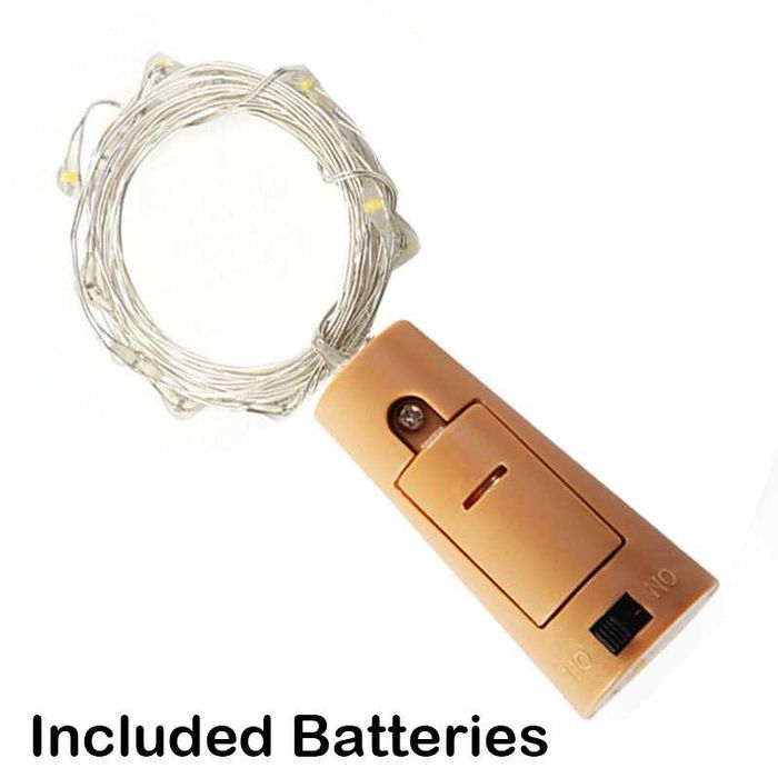 Rolha Led Branco ou RGB (Pack de 5 unidades)