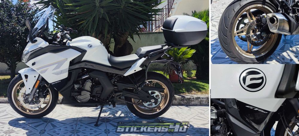 Autocolantes diversos Zontes / CF Moto / QJ Motor / Macbor / Outras