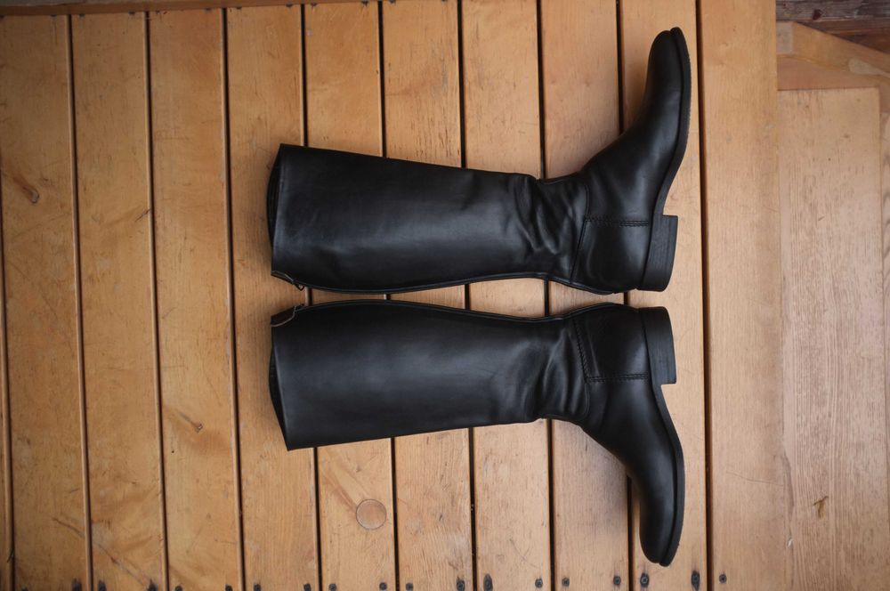 buty oficerskie Alberto Fasciani do jazdy konnej oficerki skórzane 38
