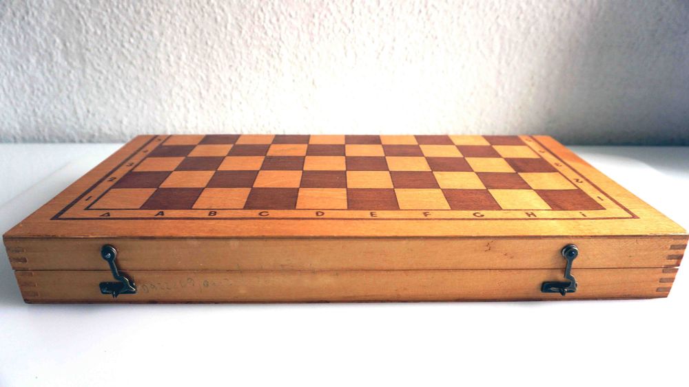 Szachy drewniane Capablanca