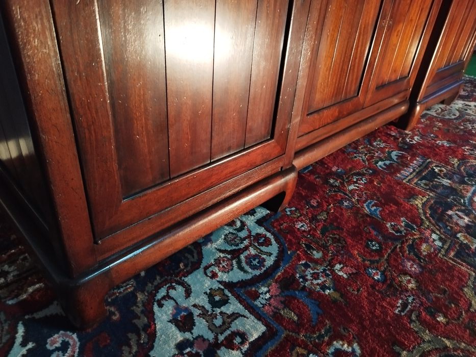 komoda kolonialna VINTAGE drewniana palisander długa 180 cm