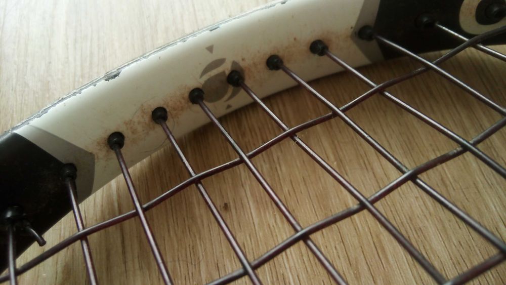 Raquete em bom estado