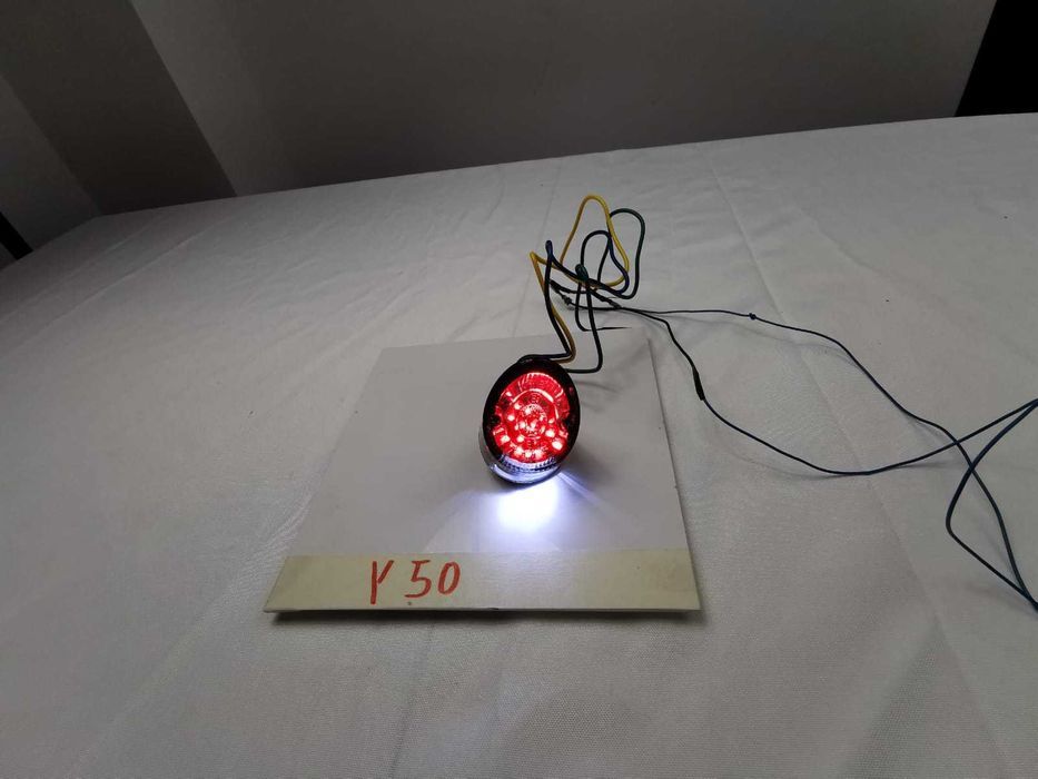 Lampa tylna LED DYMIONA Shark Nose podświetlanie tablicy