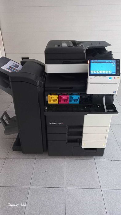 impressora konica c 754e