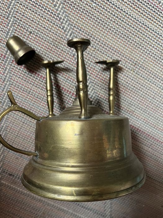 Арабська вінтажна мідна лампа ,яку можно заправляти керосіном та оліей