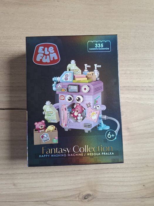 Wsoła pralka lego klocki micro elefun prezent  fantasy happy