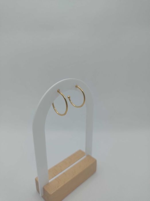 Kolczyki kółeczka stal chirurgiczna