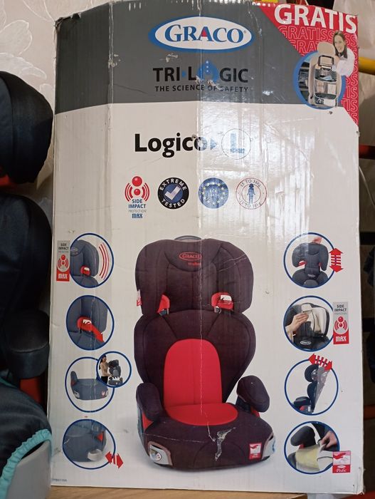 Автокрісло бустер Graco Logico L. 15-36 кг.