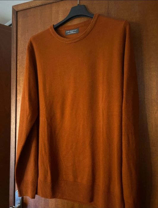 Camisola malha homem