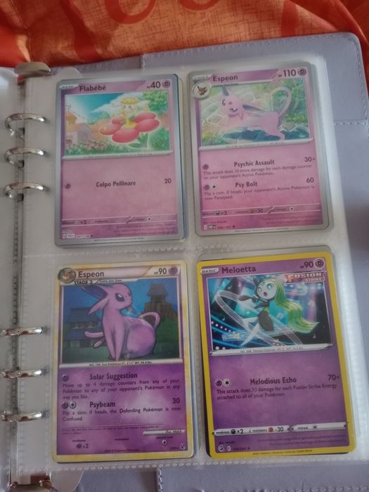 Cartas Pokémon para troca