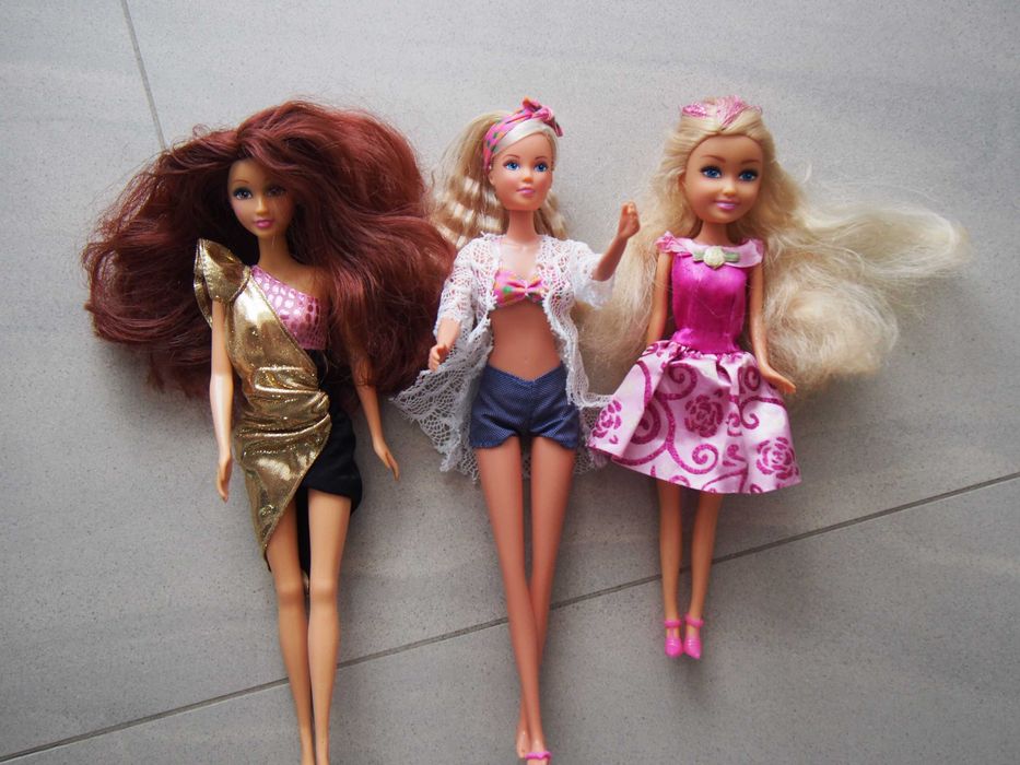Lalka barbie 3 szt