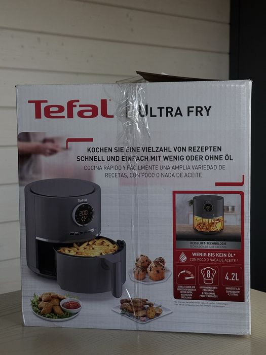 Аерогриль Tefal Air Fry Ultra EY111B15 4.2 л, вживаний