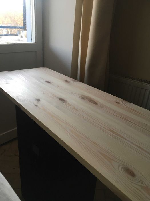 Стільниця соснова шліфована , меблевий щит