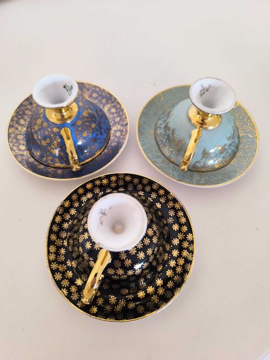 Conjunto chávenas porcelana Maua
