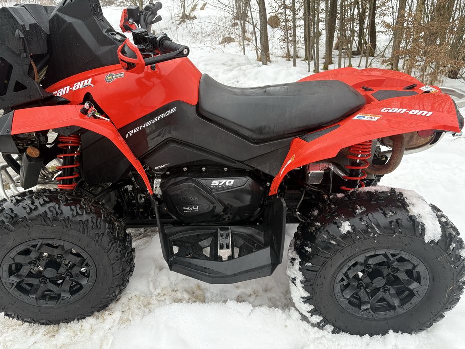 Can am renegade /outlander 570 160 km/24mth  2 klamki canam