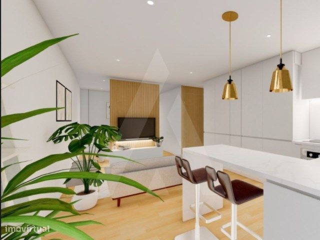 Apartamento T0 em construção na zona histórica de Ílhavo!