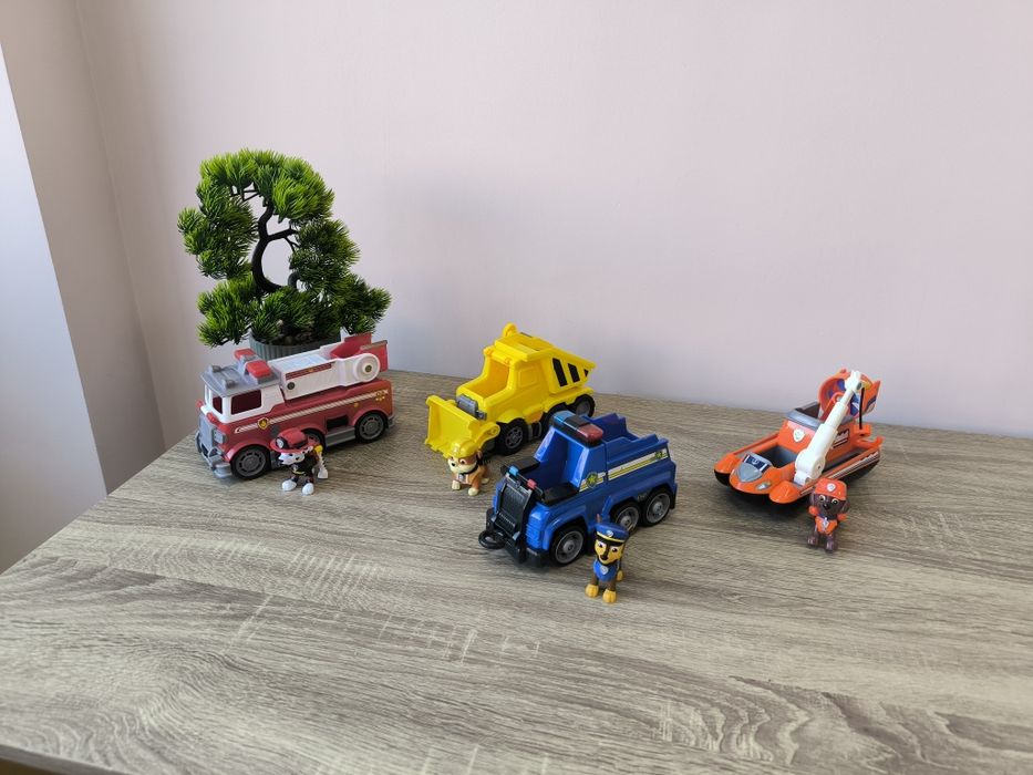 Щенячий патруль великі машинки 18-20 см