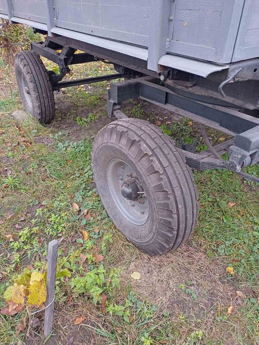 Тракторний причіп 2ПТС-4, обмін на мульчер.