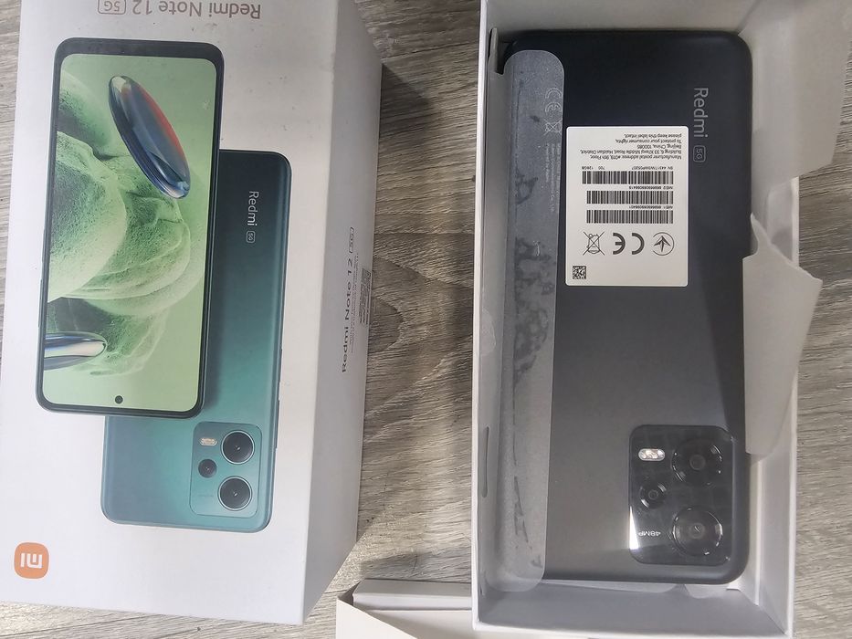 Xiaomi Redmi Note 12 5G 6.67'' Dual SIM 4GB/128GB  Onyx Grey