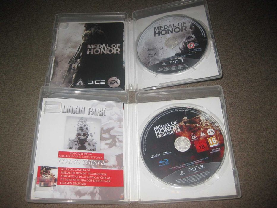 2 Jogos da Saga "Medal Of Honor" para PS3/Completos!