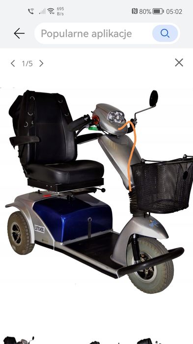 Skuter inwalidzki elektryczny