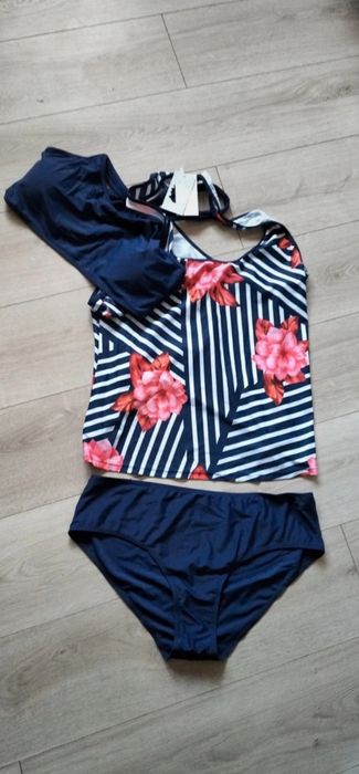 Hit Strój kąpielowy dwuczęściowy tankini bluzka