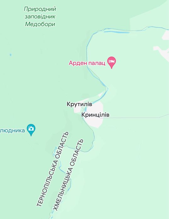 Будинок та земельні діл. у природному заповіднику