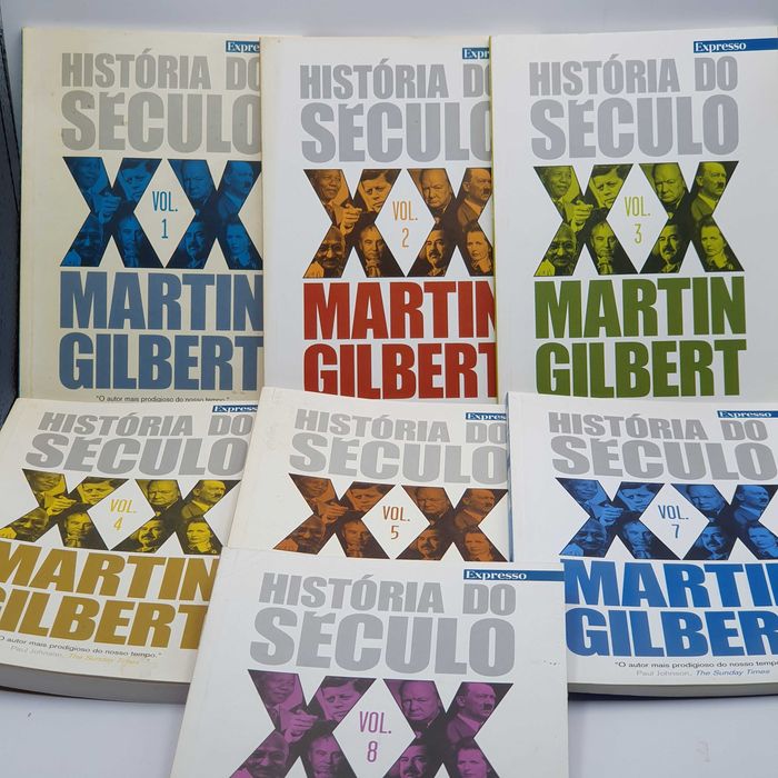 Livros - Martin Gilbert - História do Século XX Vol.1-8 - PAR4-SITE