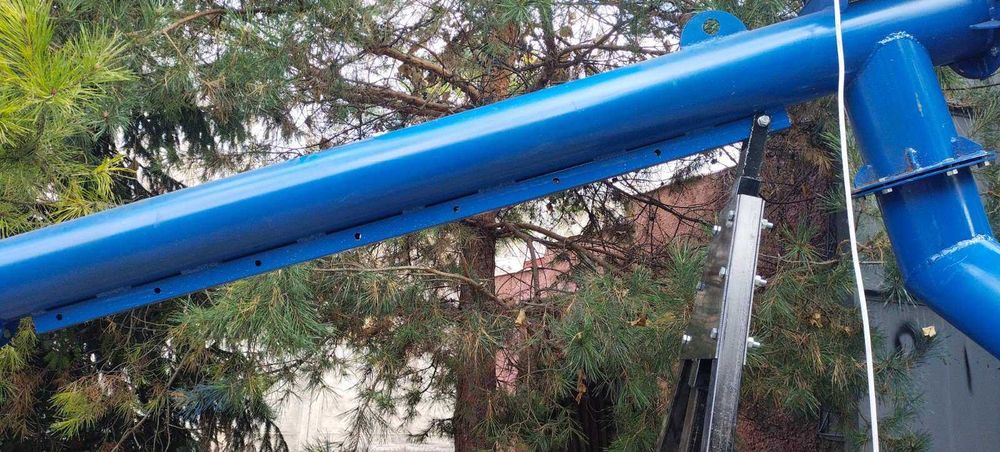 Шнековий навантажувач ø219*2м шнек, гвинтовий конвеєр, погрузчик