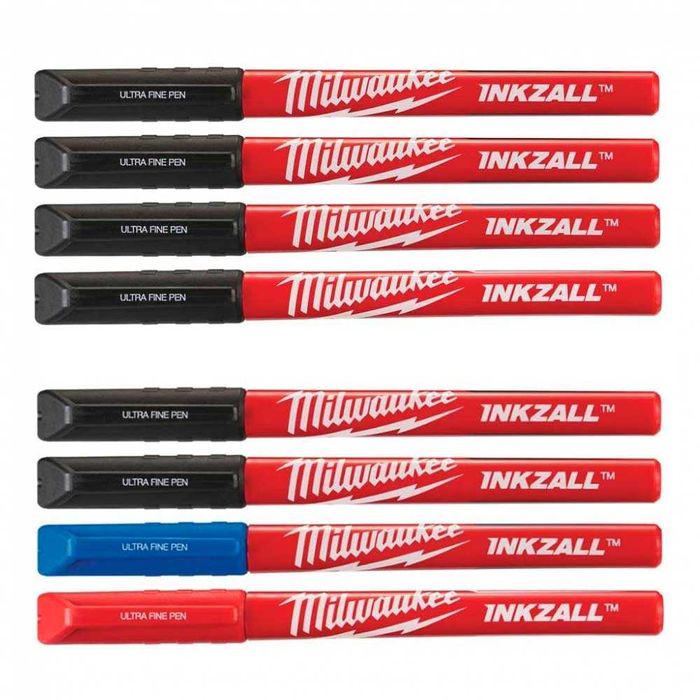 Набір маркерів з надтонким пером Milwaukee InkZAll 4 шт