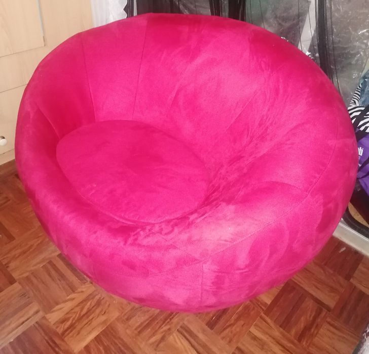 Sofá cadeirão veludo novo