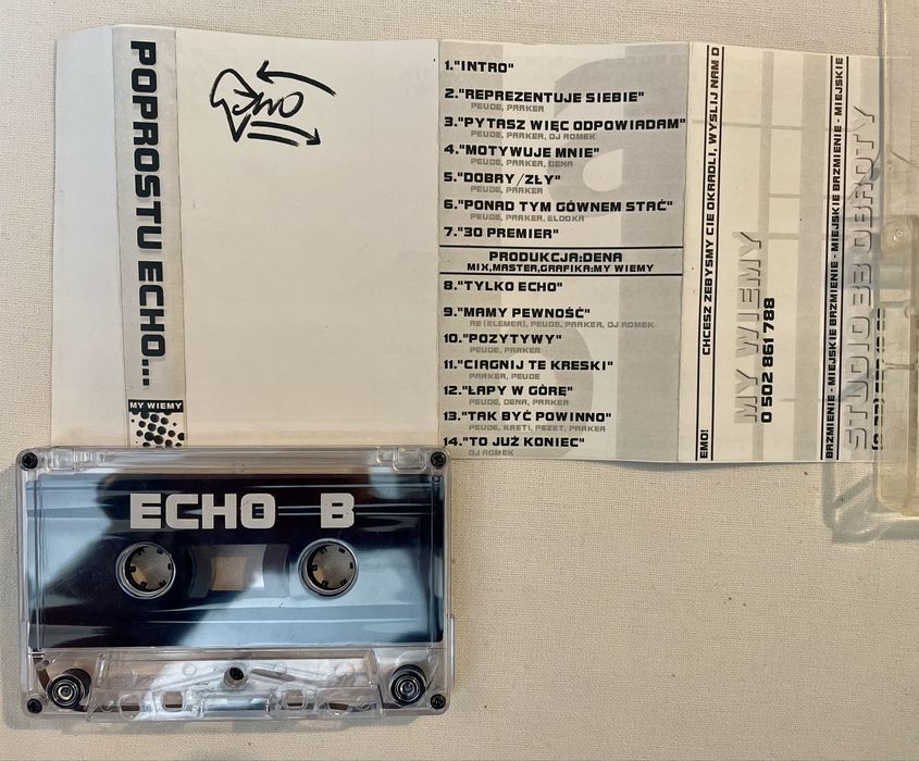 Echo – „Poprostu Echo…” 1997-99 |  ORYGINAŁ | Rzadka kaseta | Unikat!