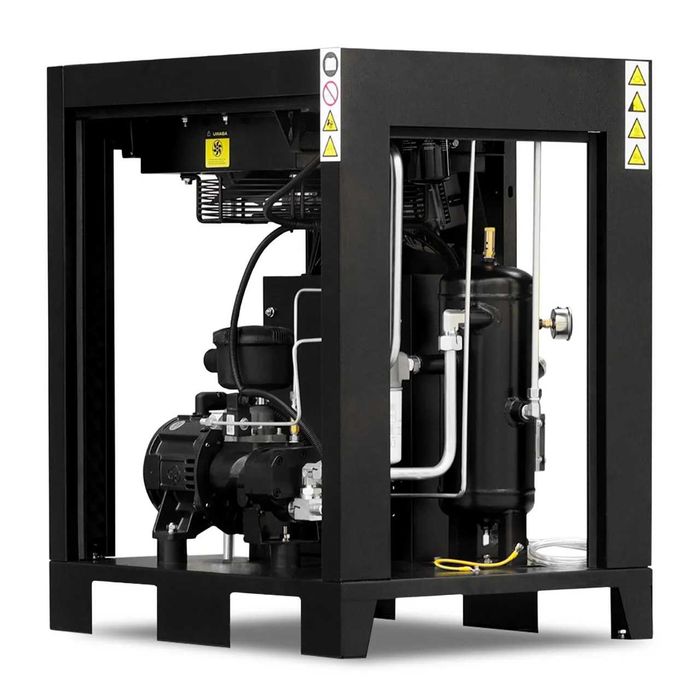 Sprężarka śrubowa  z falownikiem 5,5kW, 10 bar 750L/min