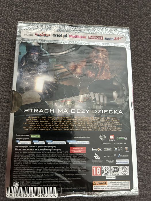 Fear 2 nowa w folii pc gra